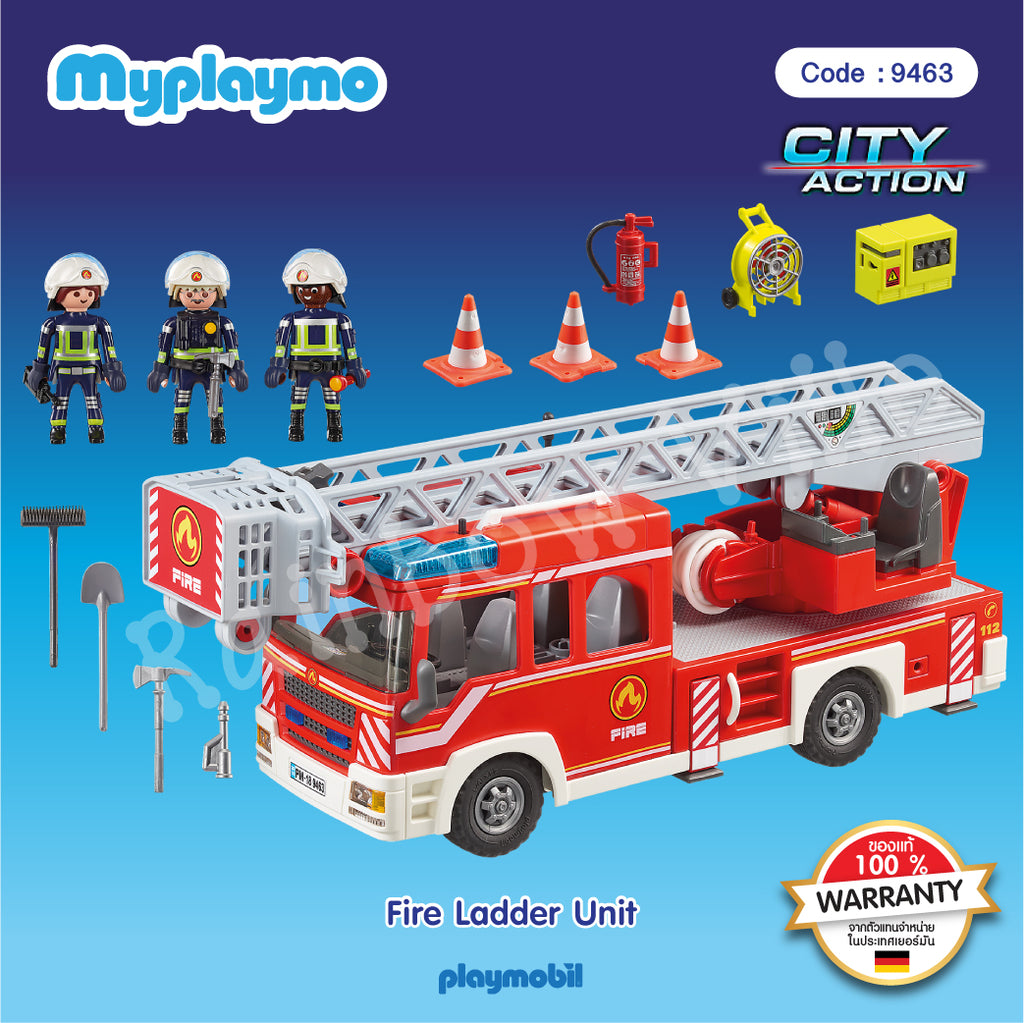 9463-City Action-Fire Ladder Unit