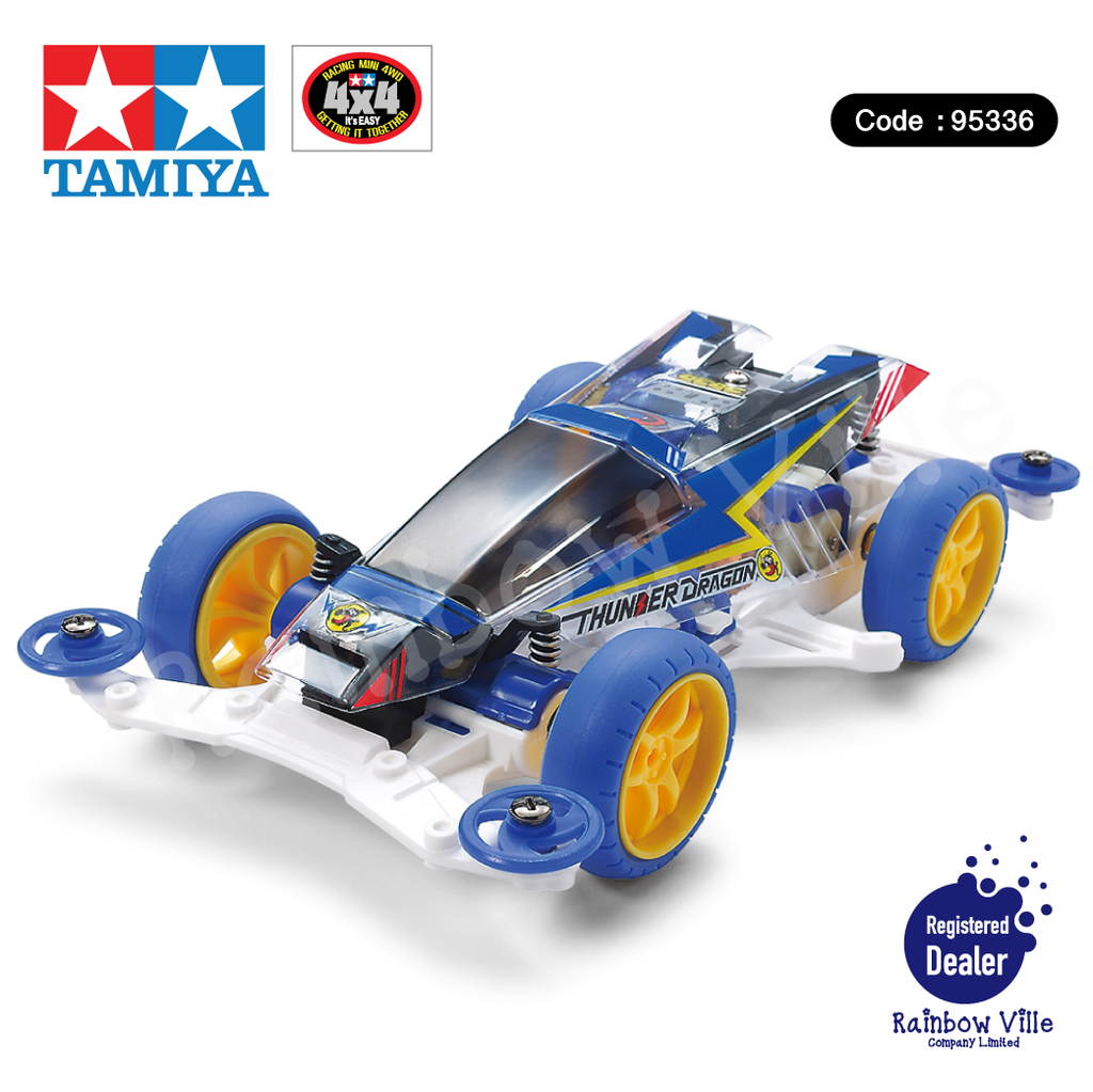 95336-Mini4WD-Thunder Dragon Clear Special (Polycarbonate Body)
