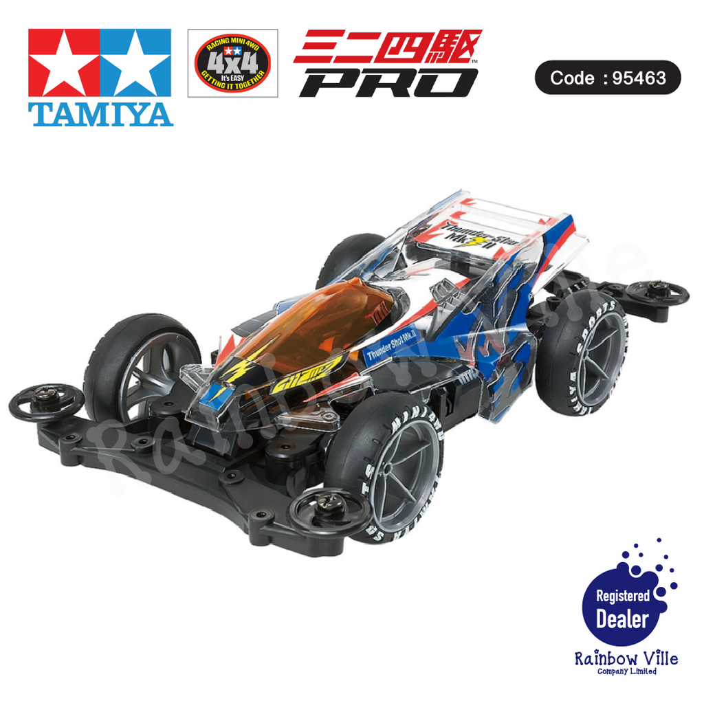 95463-Mini4WD-Thunder Shot Mk.ll Clear Special  (MS Chassis)