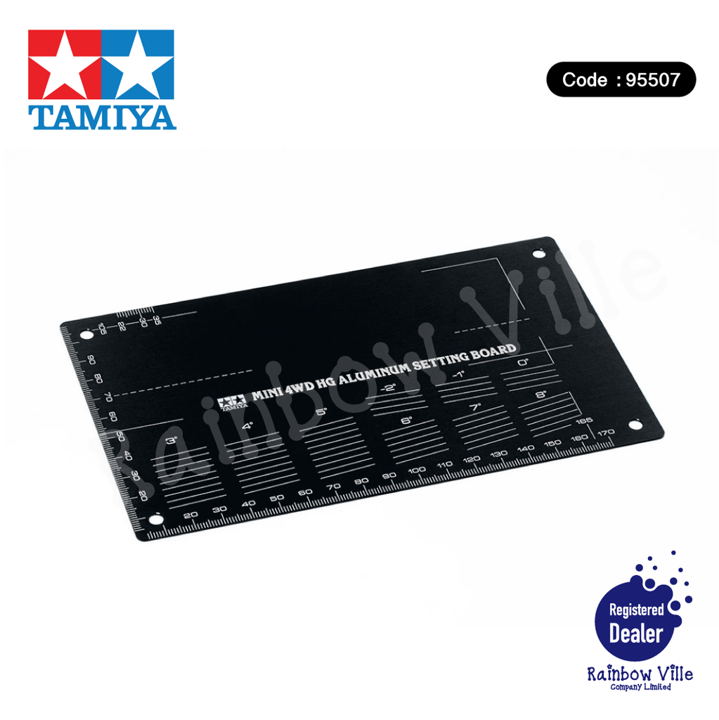 95507-TunedUp4WD-HG Aluminum Setting Board (Black)