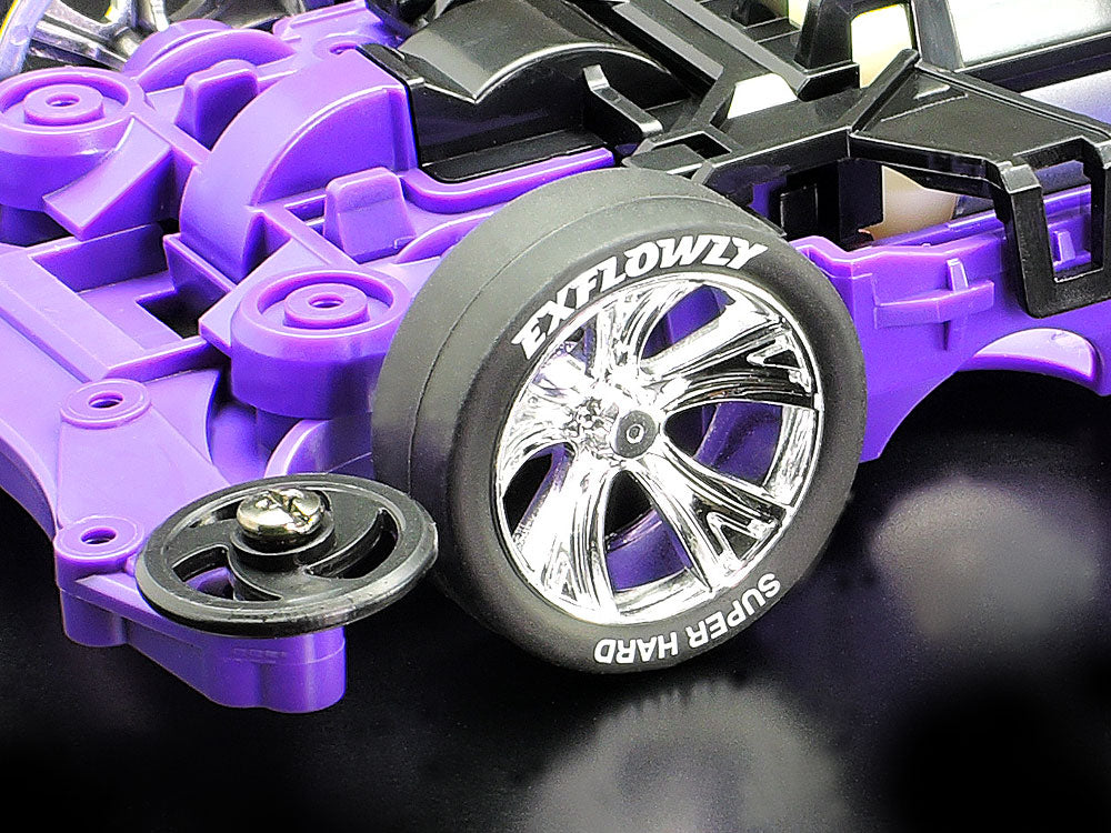 95571-Mini4WD-Exflowly Polycarbonate Body Special (Purple) (MS)