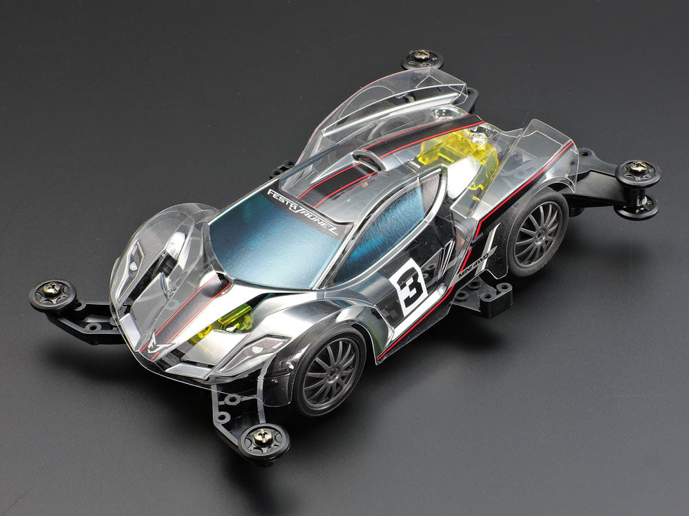 95614-TunedUp4WD-Festa Jaune L Clear Body Set (For MA/MS Chassis)