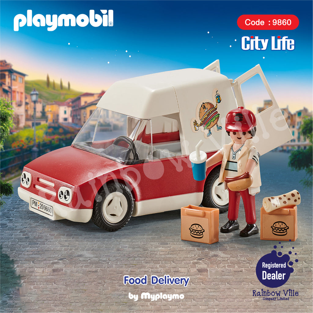 9860-City Life-Delivery Service For Burger shop