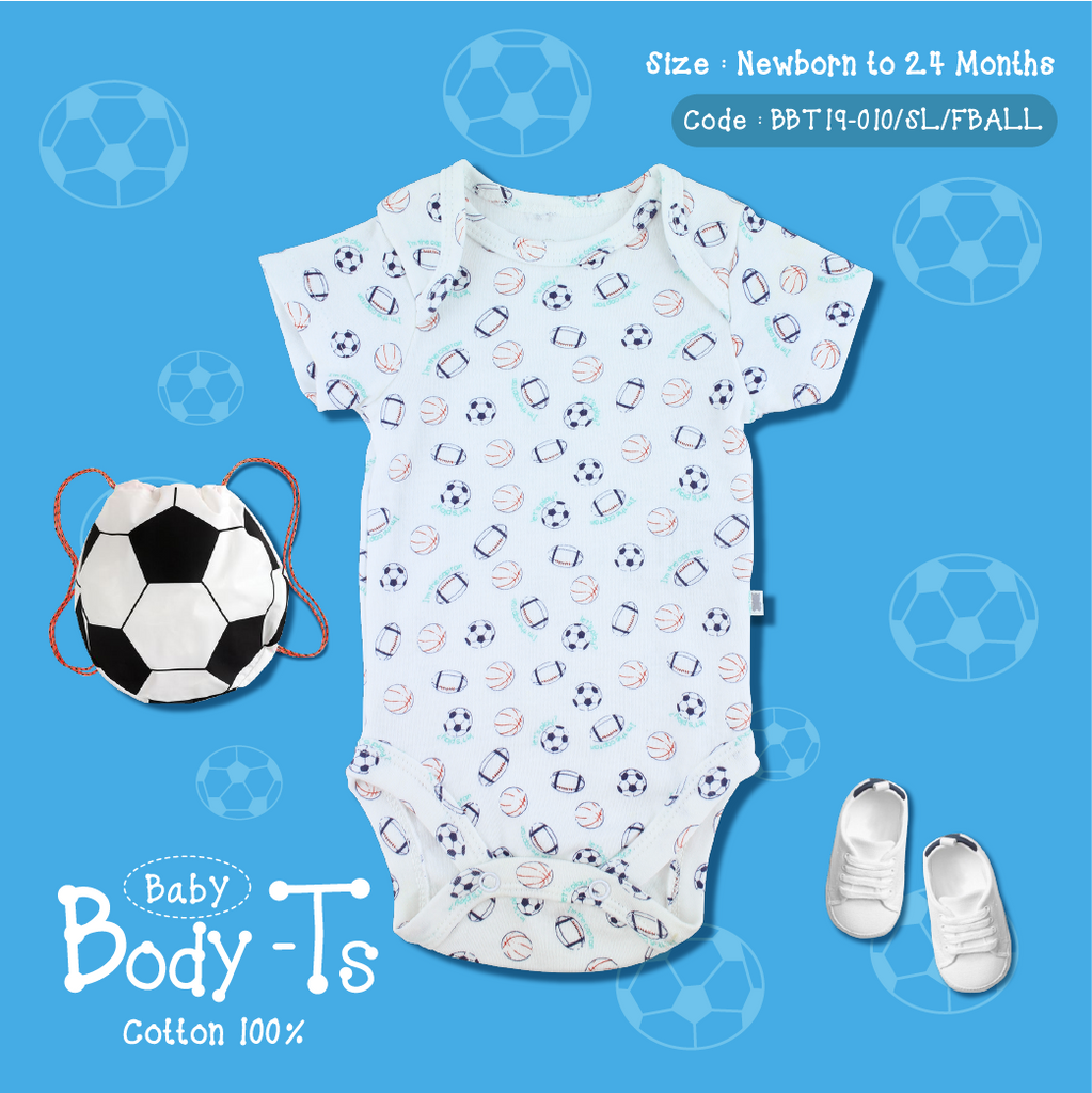 Baby Body-T's (Short Sleeve-Soccer)-010