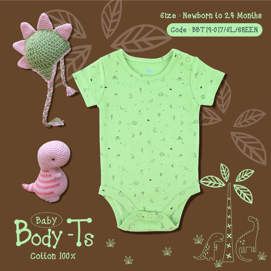 Baby Body-T's (Short Sleeve-Dino Park)-017