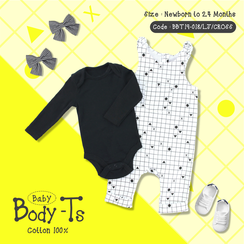 Baby Body-T's (Long Sleeve/Jumpsuit/Set-Checker)-018