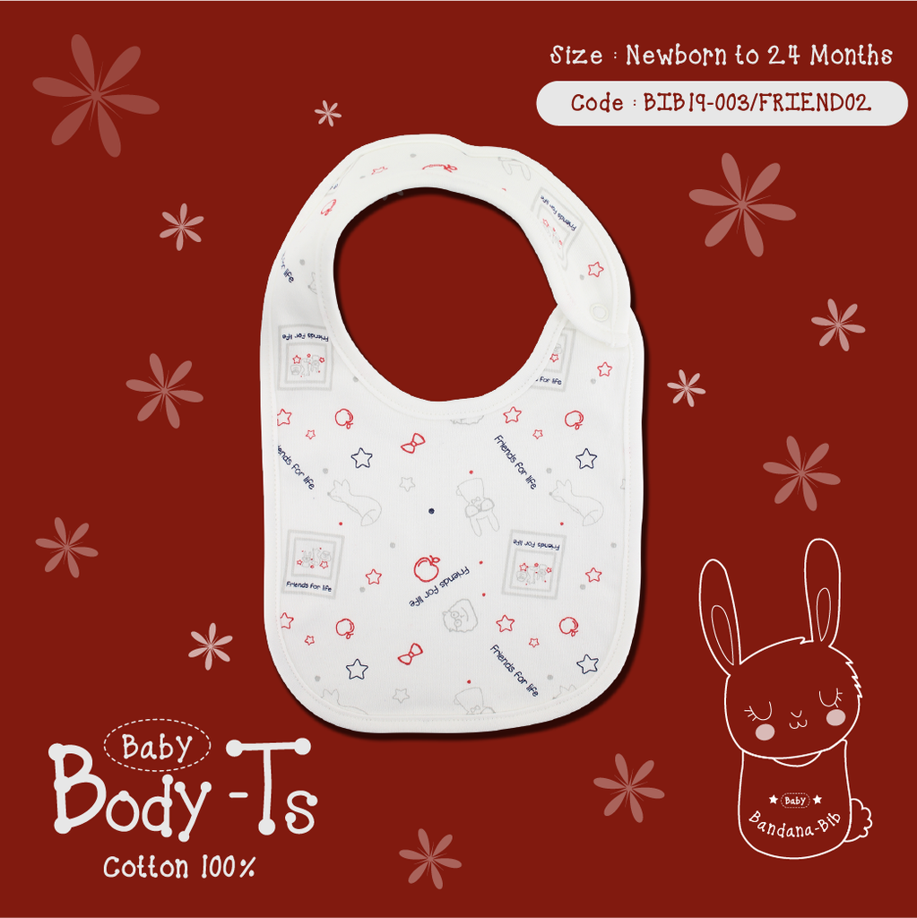 Baby Bibs (Friend for Life/Star)-003
