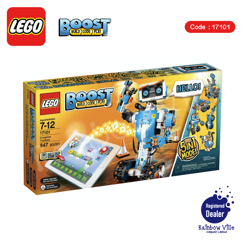 Lego®-BOOST Creative Toolbox (Build/Code/Play)#17101