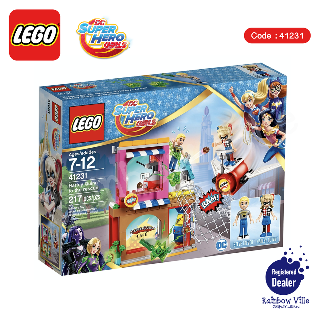 Lego®DC (Superhero)-Harley Quinn™ to the rescue#41231