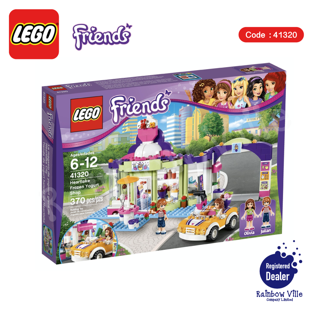 Lego® Friends-Heartlake Frozen Yogurt Shop#41320