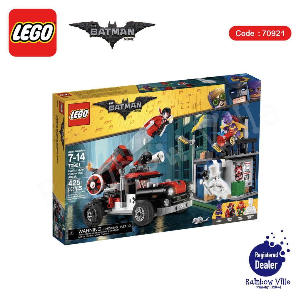 Lego®DC (Superhero)-Harley Quinn™ Cannonball Attack#70921