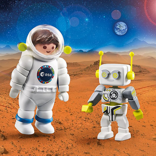 70991-Exclusive-DuoPack ESA Astronaut and ROBert