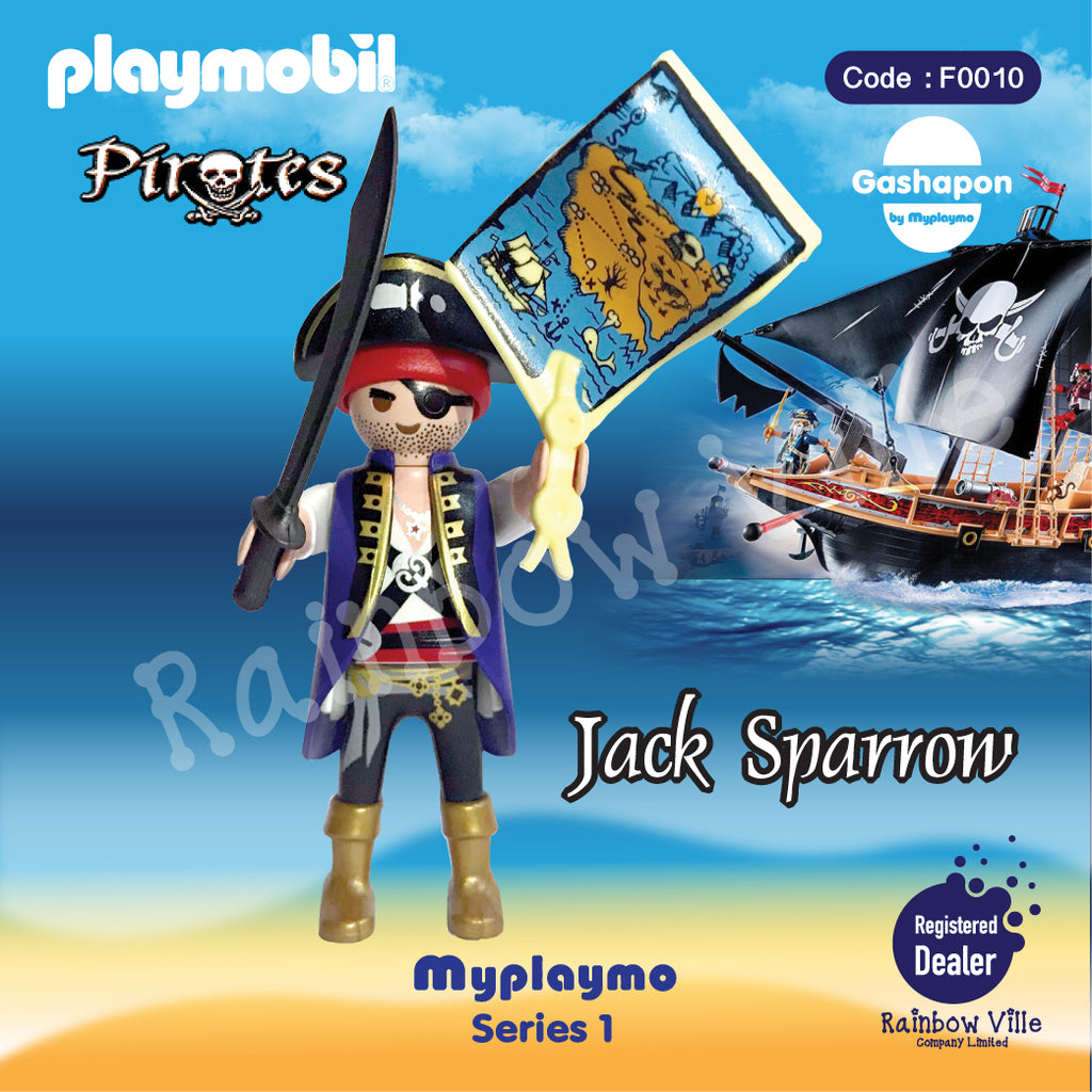G010-Figures GACHA (Series 1)-Jack Sparrow